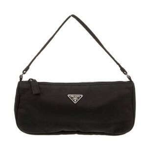 Prada Tessuto Nylon Pochette Handbag